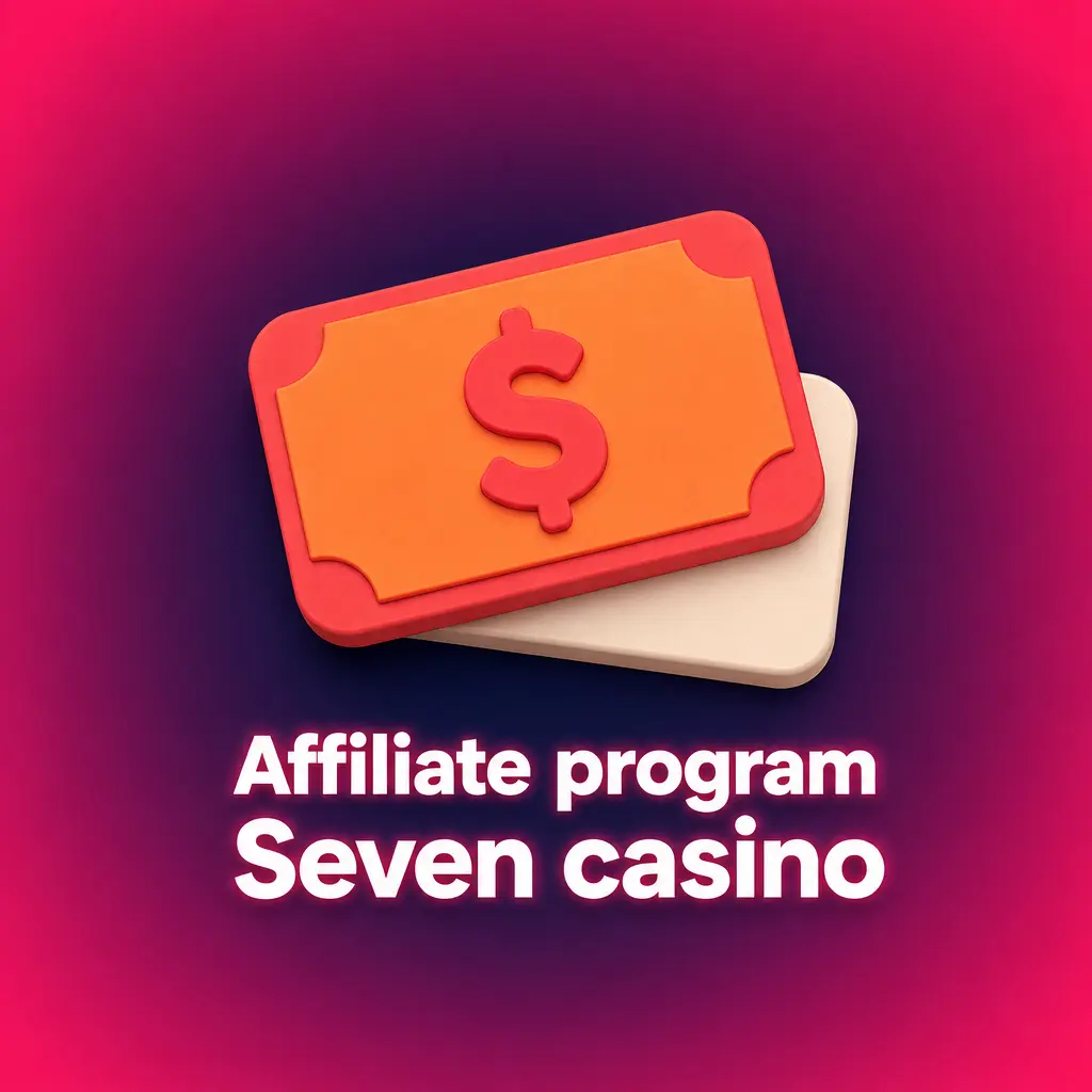 Affiliate program Seven casino – provize až 40 % z čistého zisku za doporučené hráče, výplaty měsíčně