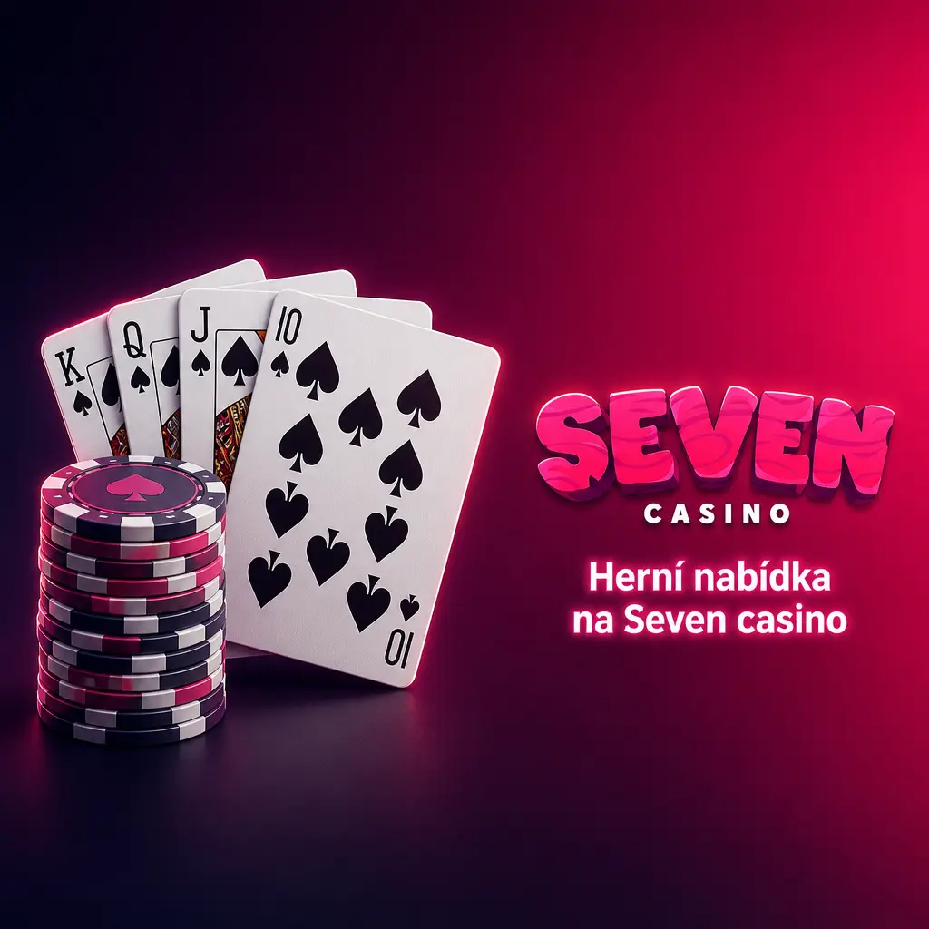 Herní nabídka Seven casino: sloty, stolní hry, video poker, jackpoty, crash hry i bingo od přes 40 poskytovatelů.