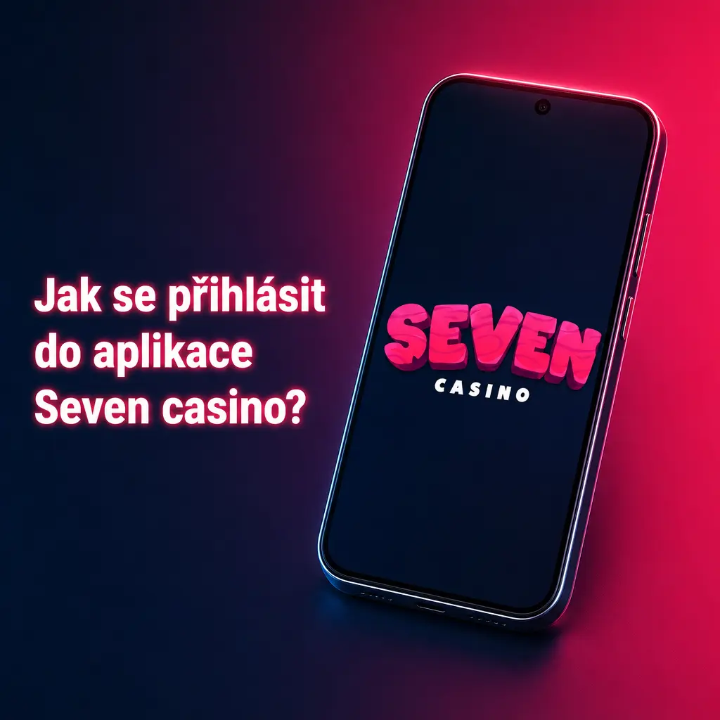 Návod na přihlášení do aplikace Seven casino pomocí e-mailu, hesla nebo otisku prstu na mobilním zařízení