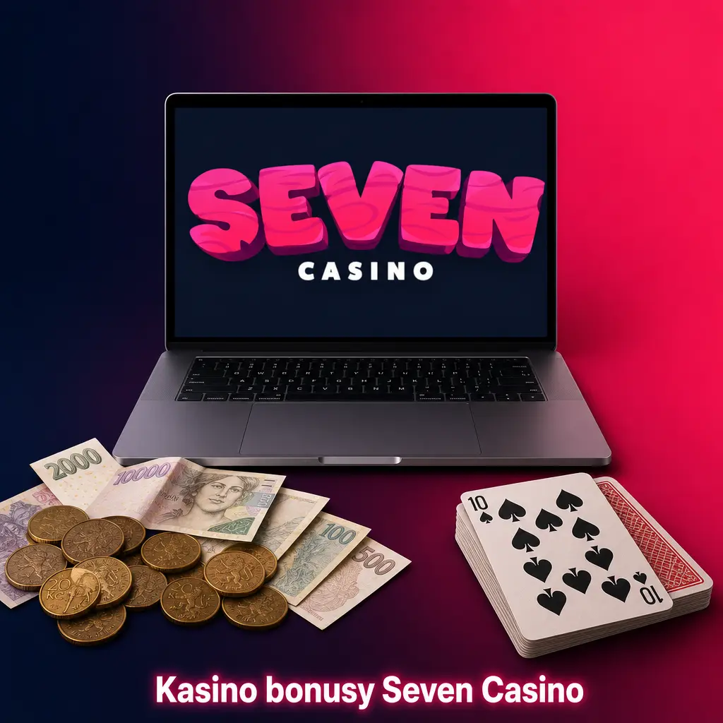 Přehled kasino bonusů Seven Casino: uvítací balíček, free spiny, reload, cashback a narozeninový bonus pro hráče v ČR.