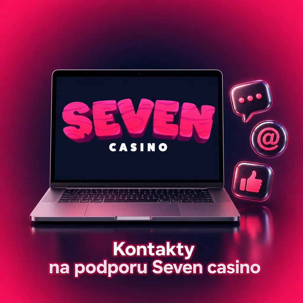 Kontaktní možnosti podpory Seven casino – live chat, e-mail, telefon a sekce FAQ pro řešení potíží s vkladem
