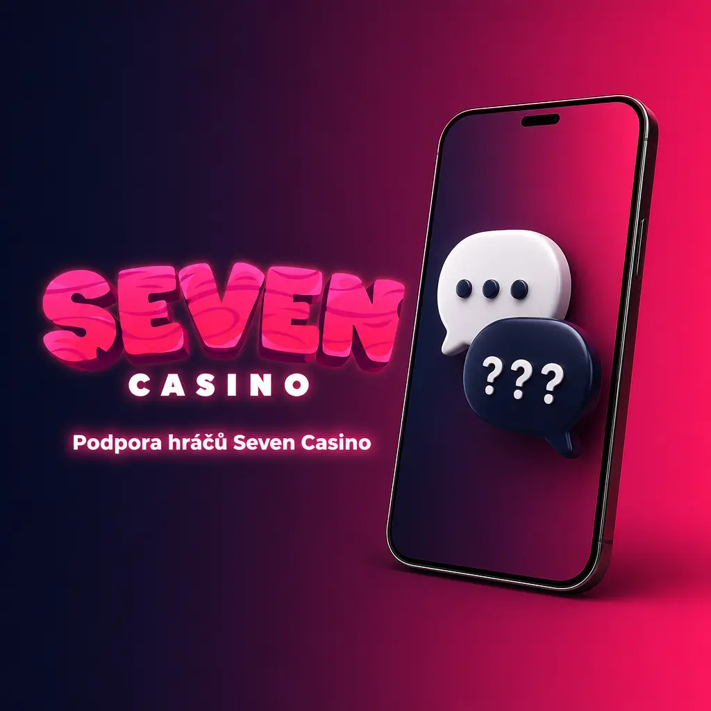 Podpora hráčů Seven Casino – živý chat, e-mail a centrum nápovědy pro dotazy k výběrům a platbám