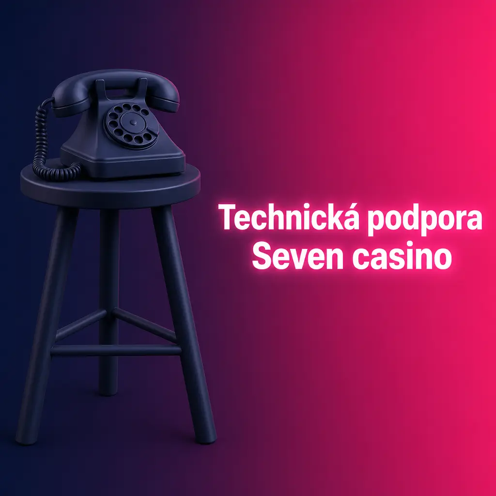 Technická podpora Seven casino řeší problémy s webem, aplikací, hrami a platbami přes chat nebo e-mail.