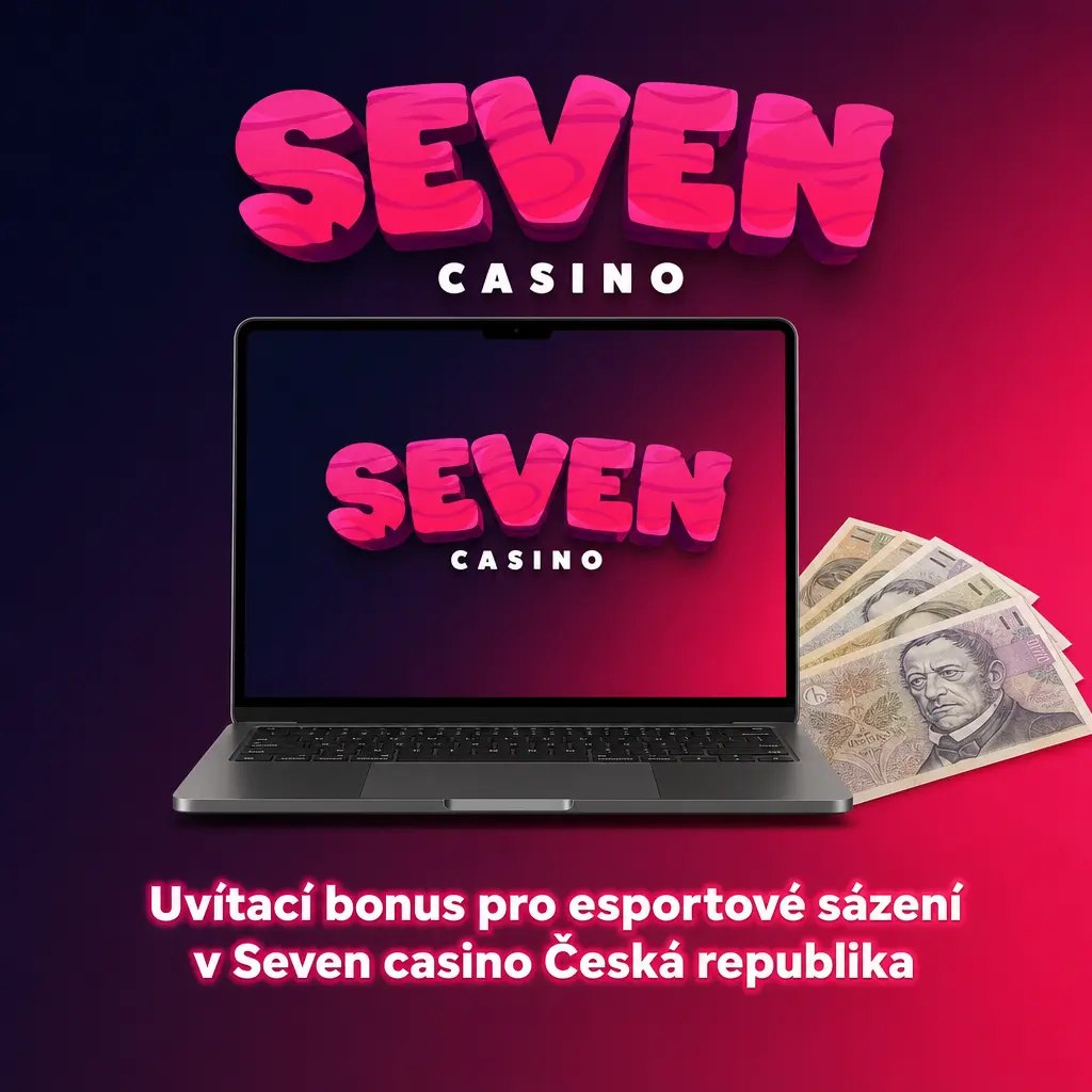 Uvítací bonus až 450 % do 7 500 EUR pro esportové sázení na CS2, Dota 2 a LoL v Seven casino ČR
