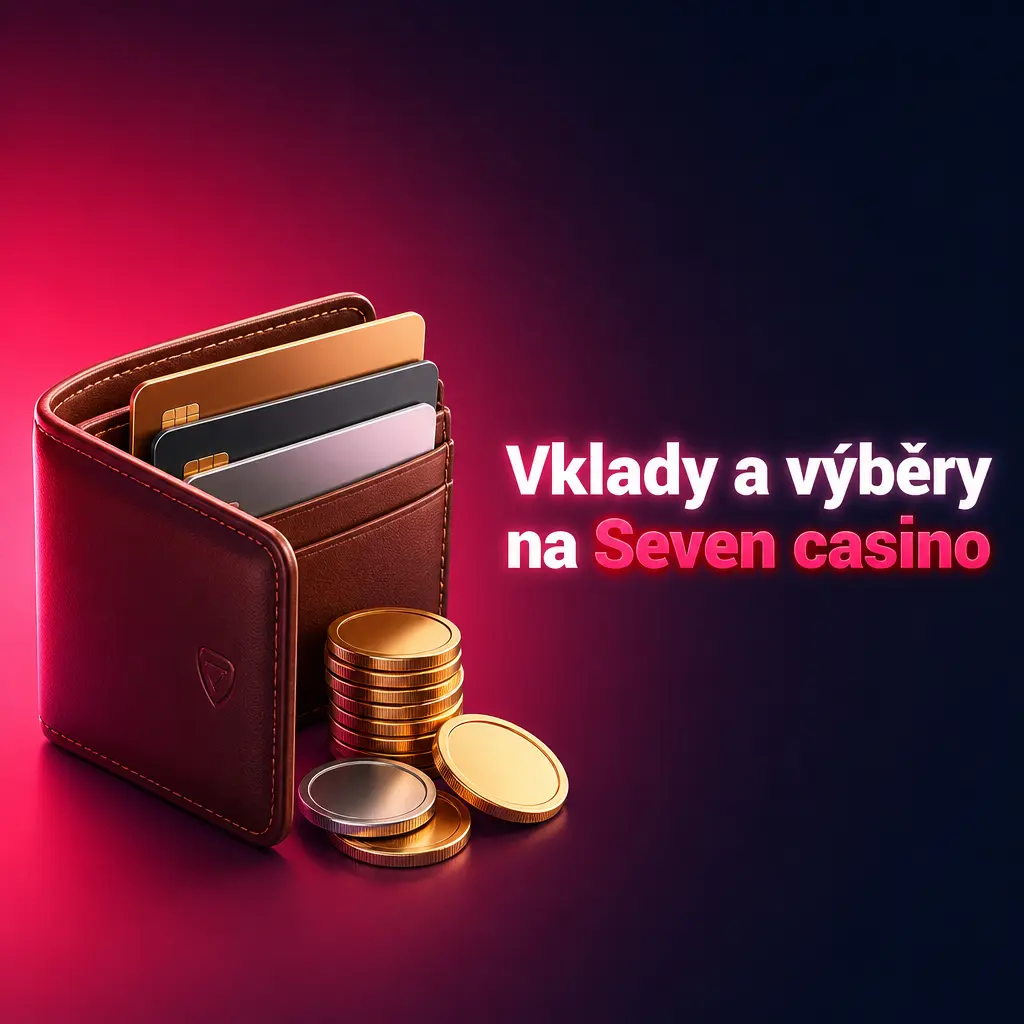 Vklady a výběry na Seven casino – platební metody: Visa, Mastercard, Skrill, Neteller, Paysafecard, bankovní převod a kryptoměny